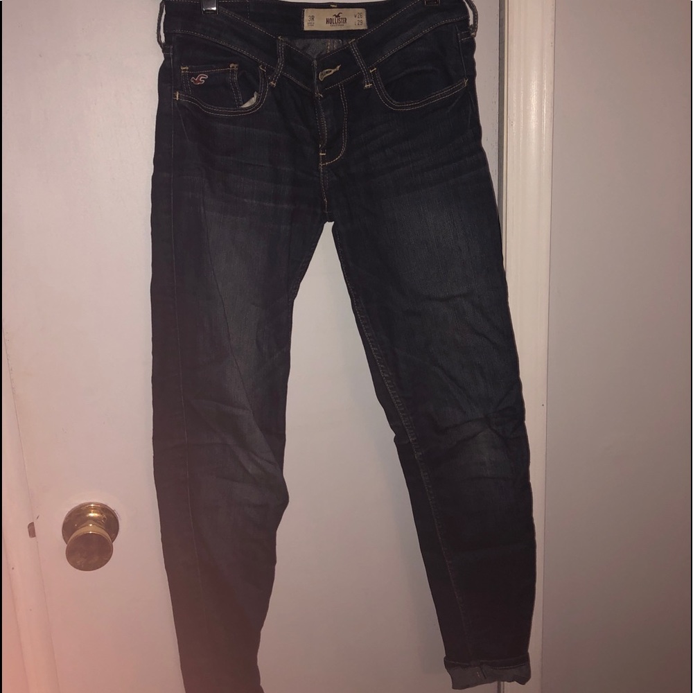Hollister dark wash denim jeans